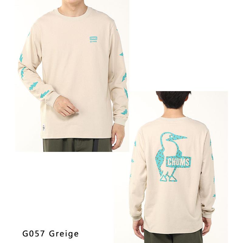 CHUMS 2025秋冬新作 チャムス ロンT 長袖 Tシャツ かせきさいだぁ