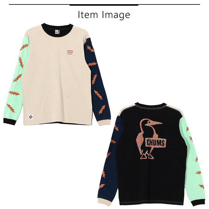 CHUMS 2025秋冬新作 チャムス ロンT 長袖 Tシャツ かせきさいだぁ