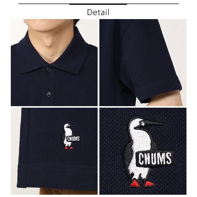 CHUMS チャムス トップス ポロシャツ オーバーサイズド ブービー