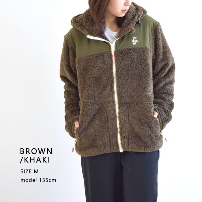 CHUMS チャムス フリース パーカー Elmo Fleece Full Zip Parka エルモ フリースフルジップパーカー ボア 軽量  カジュアル スポーツ CH04-1245｜piecelife｜08