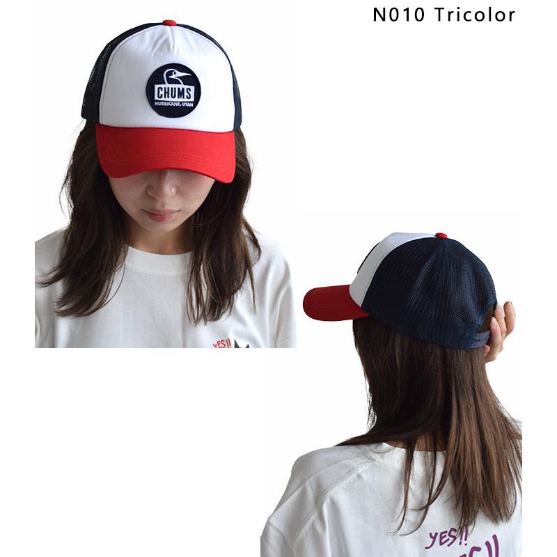 チャーミー CHUMS 2025春夏新作 チャムス Booby Face Mesh Cap ブービー