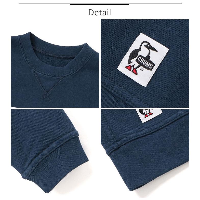 CHUMS チャムス キッズ トップス トレーナー ロゴ クルー ループ