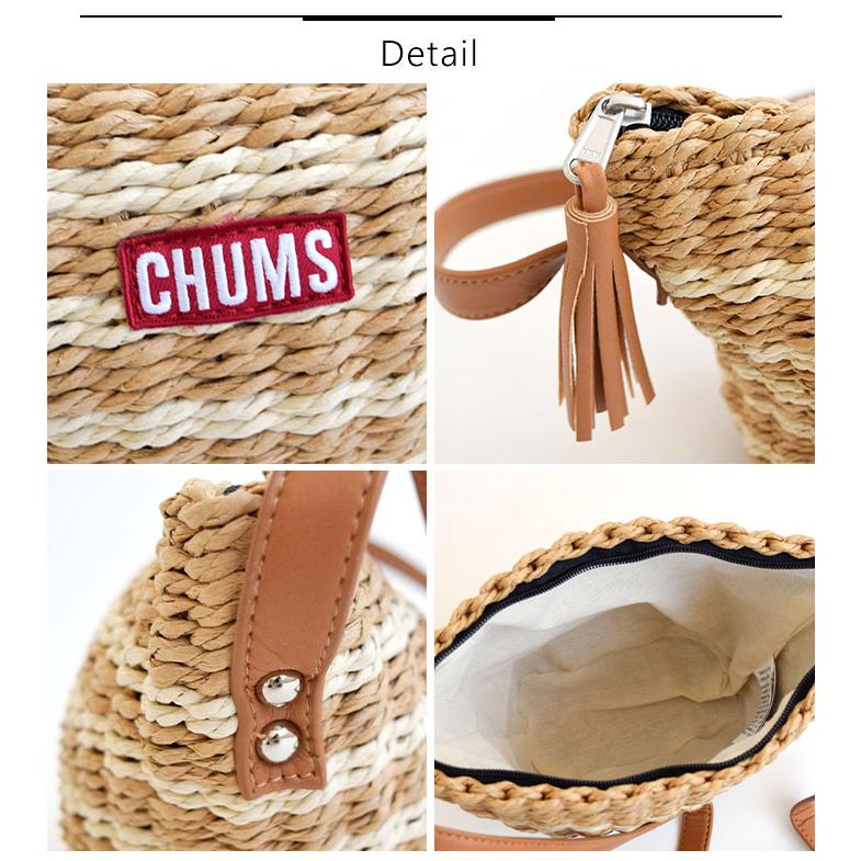 CHUMS チャムス ペーパーバスケット ショルダーバッグ かご