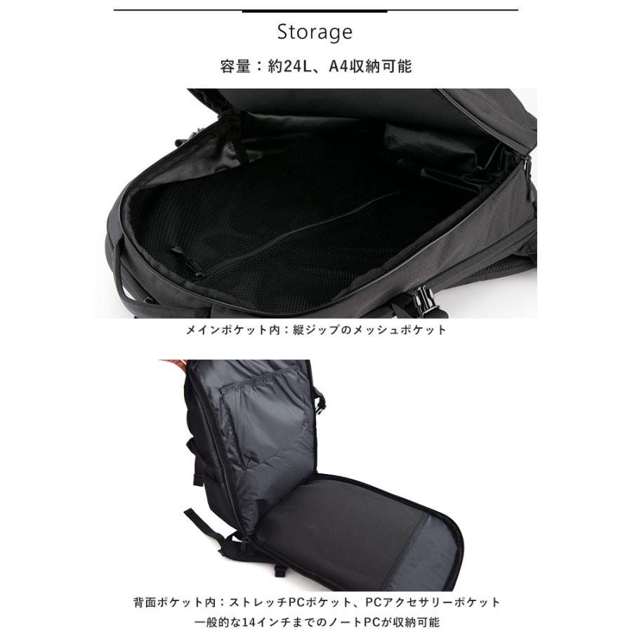 チャムス(CHUMS) バックパック SLCワークデイパック BLACK SLC Work Day Pack/SLCワークデイパック(リュック/バックパック