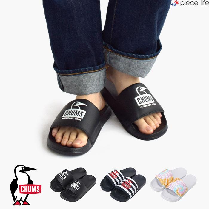 CHUMS チャムス スライド サンダル ブービー フェイス メンズ