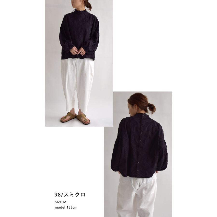 D*g*y レディース トップス シャツ 矢羽柄刺繍ブラウス プル D*g*y レディース トップス シャツ 矢羽柄刺繍ブラウス プル