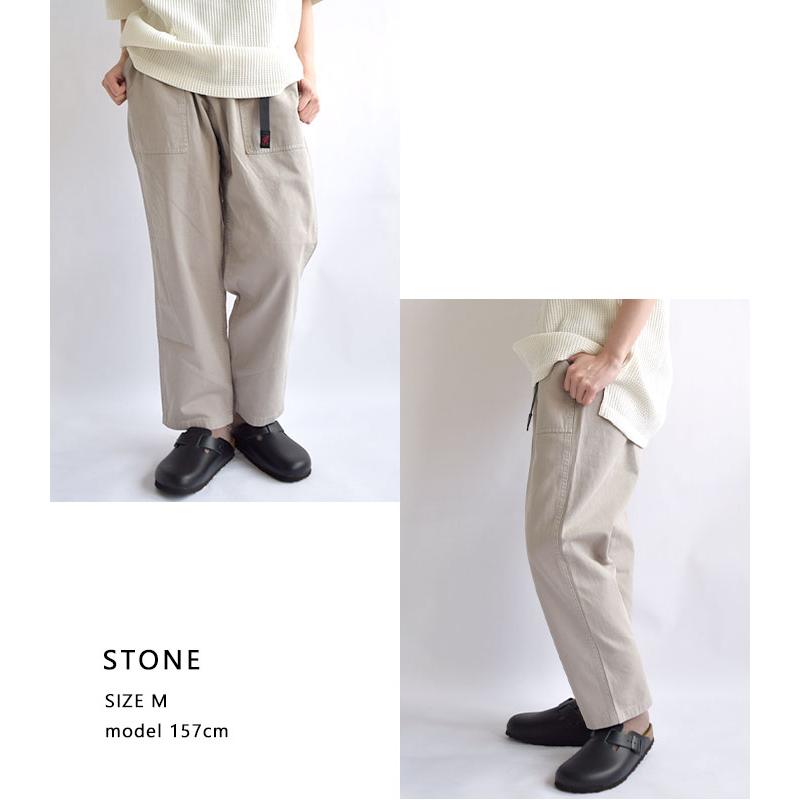 2024春夏新色 グラミチ GRAMICCI LOOSE TAPERED PANT ルーズ テーパード パンツ シルエット ロング ボトムス パンツ クロップド丈 G103-OGT｜piecelife｜22