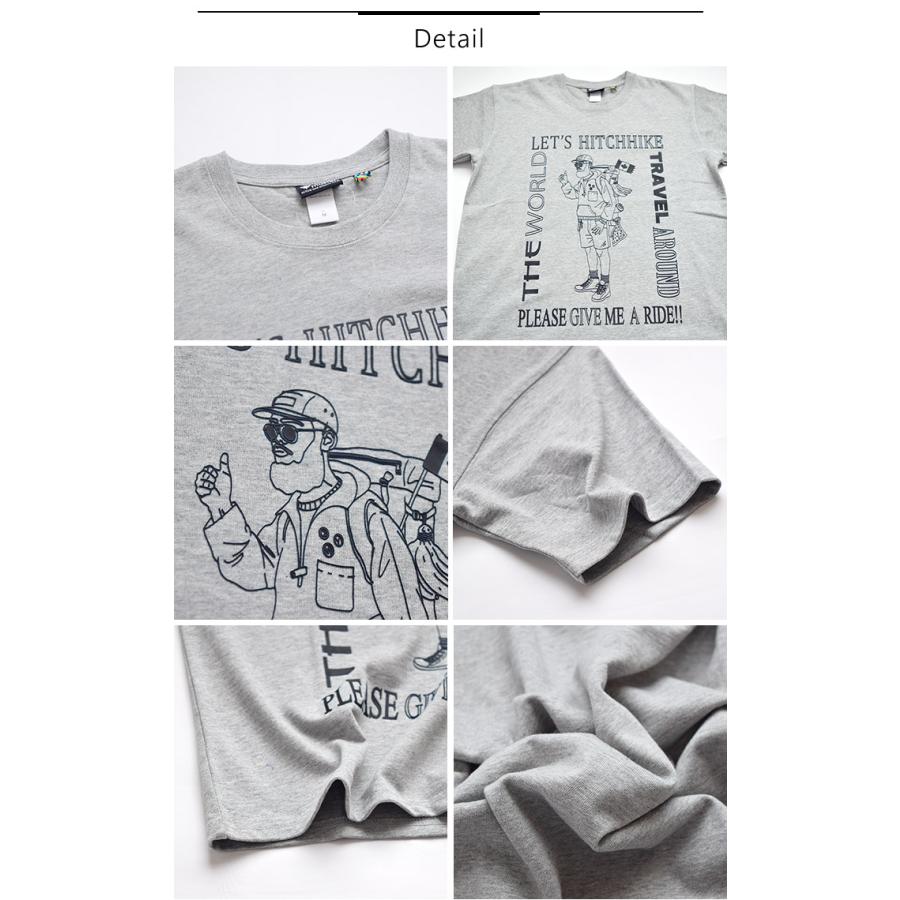 Gym Master Tシャツ Hitchhike イラストt ロゴt プリントt 発砲プリント マルチカラー おじt カジュアル アウトドア 吸汗速乾 Uvカット G G Piece Life 通販 Yahoo ショッピング