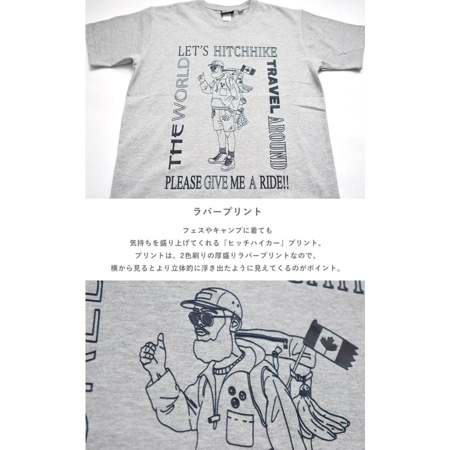 Gym Master Tシャツ Hitchhike イラストt ロゴt プリントt 発砲プリント マルチカラー おじt カジュアル アウトドア 吸汗速乾 Uvカット G G Piece Life 通販 Yahoo ショッピング