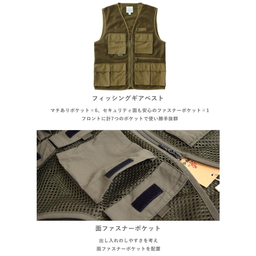 GRAMICCI グラミチ ベスト GONE FISHING VEST ゴーン GRAMICCI グラミチ ベスト GONE FISHING VEST ゴーン