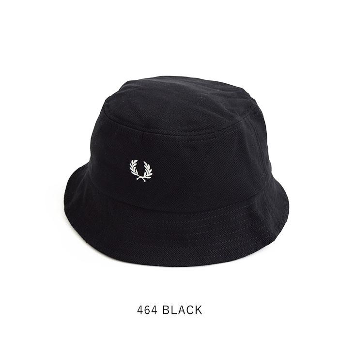 フレッドペリー 帽子 バケットハット メンズ レディース コットン 刺繍 ローレル刺繍 シンプル Pique Bucket Hat  FRED PERRY HW5650｜piecelife｜10