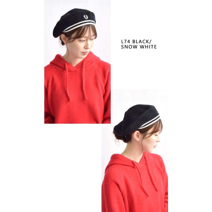 FRED PERRY フレッドペリー ベレー帽 Knitted Beret メンズ FRED PERRY フレッドペリー ベレー帽 Knitted Beret メンズ