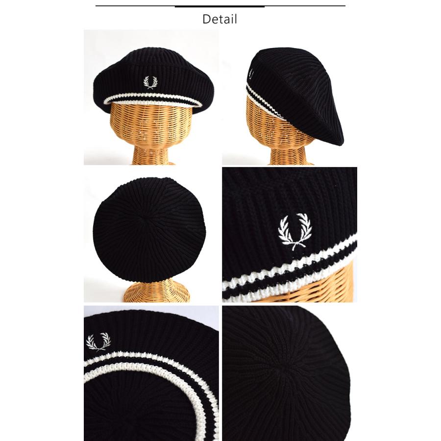 FRED PERRY フレッドペリー ベレー帽 Knitted Beret メンズ FRED PERRY フレッドペリー ベレー帽 Knitted Beret メンズ