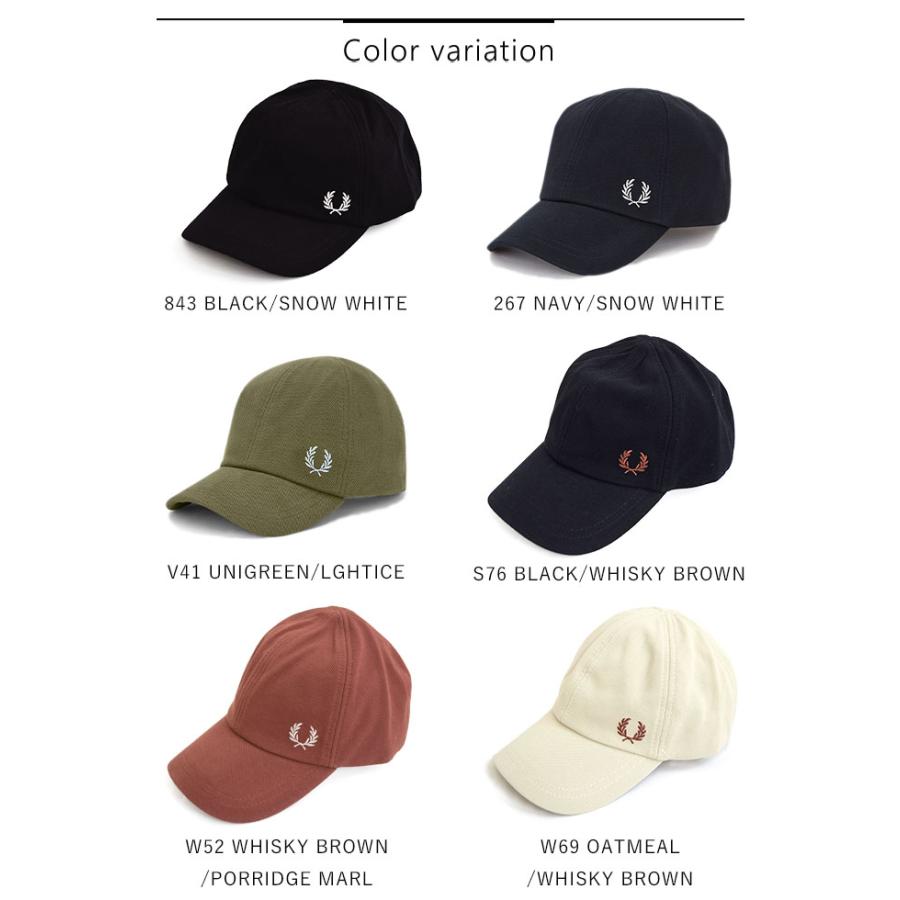 FRED PERRY 2024秋冬新色追加 フレッドペリー 帽子 キャップ FRED PERRY 2024秋冬新色追加 フレッドペリー 帽子 キャップ