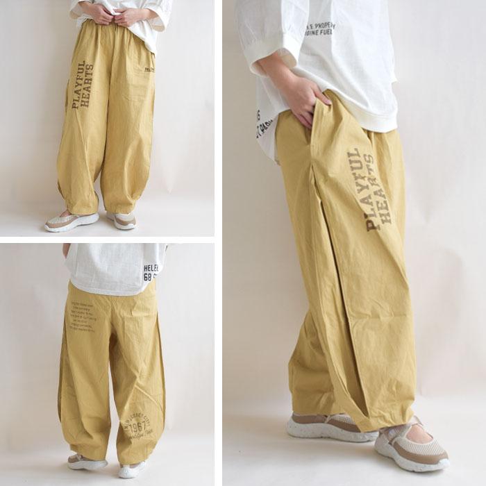 IRIE 2025春夏新作 アイリー iriey パンツ ワイド ツイル脇