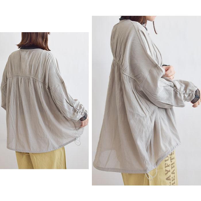 IRIE 2025秋冬新作 アイリー iriey ブルゾン レディース シアー