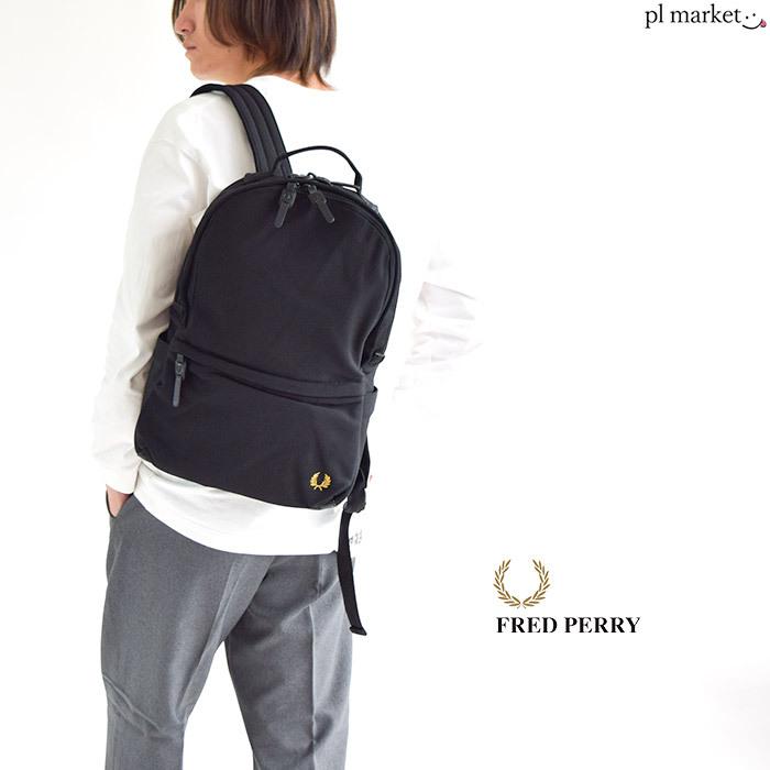FRED PERRY フレッドペリー ピケ バックパック バッグ リュック FRED PERRY フレッドペリー ピケ バックパック バッグ リュック