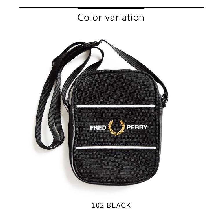 値下げ　新品未使用　廃盤品　フレッドペリー ミニショルダーバッグ FRED PERRY フレッドペリー ショルダーバッグ ピケ ミニ