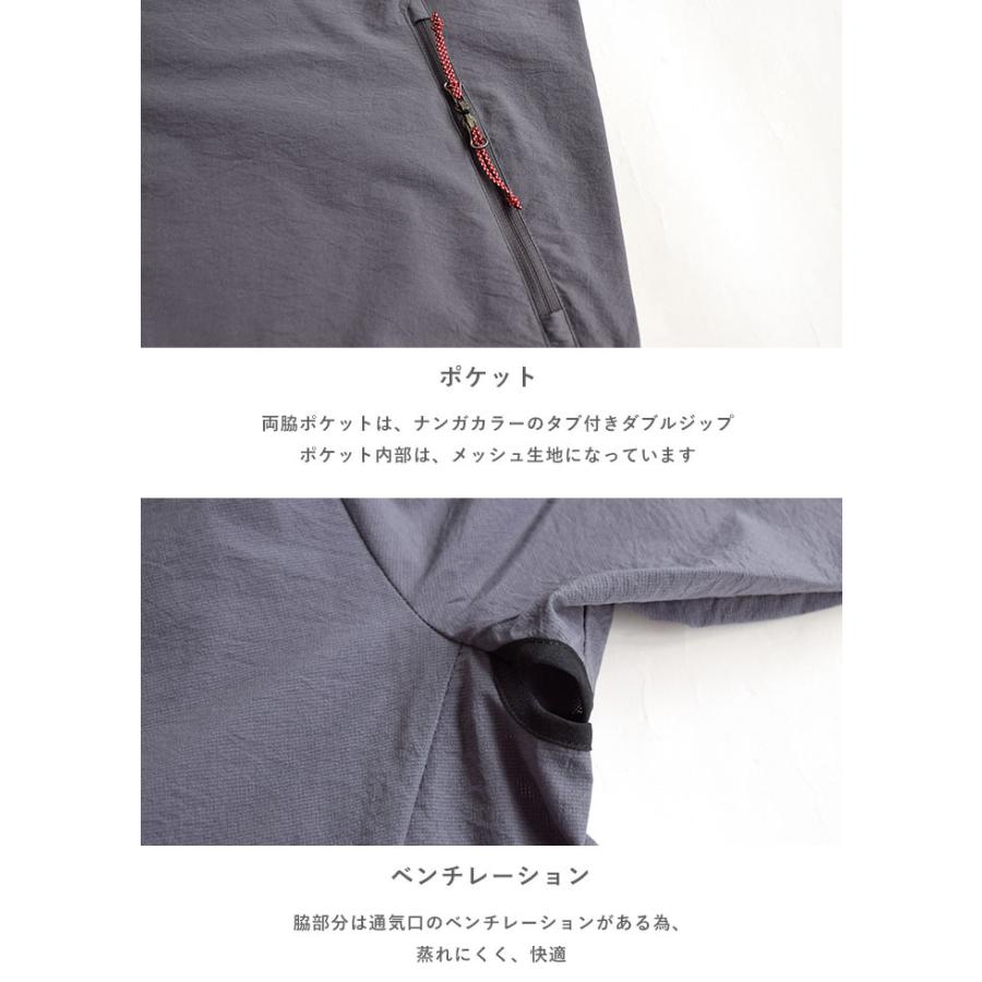 NANGA ナンガ AIR CLOTH COMFY ZIP PARKA/エアクロスコンフィー ジップ