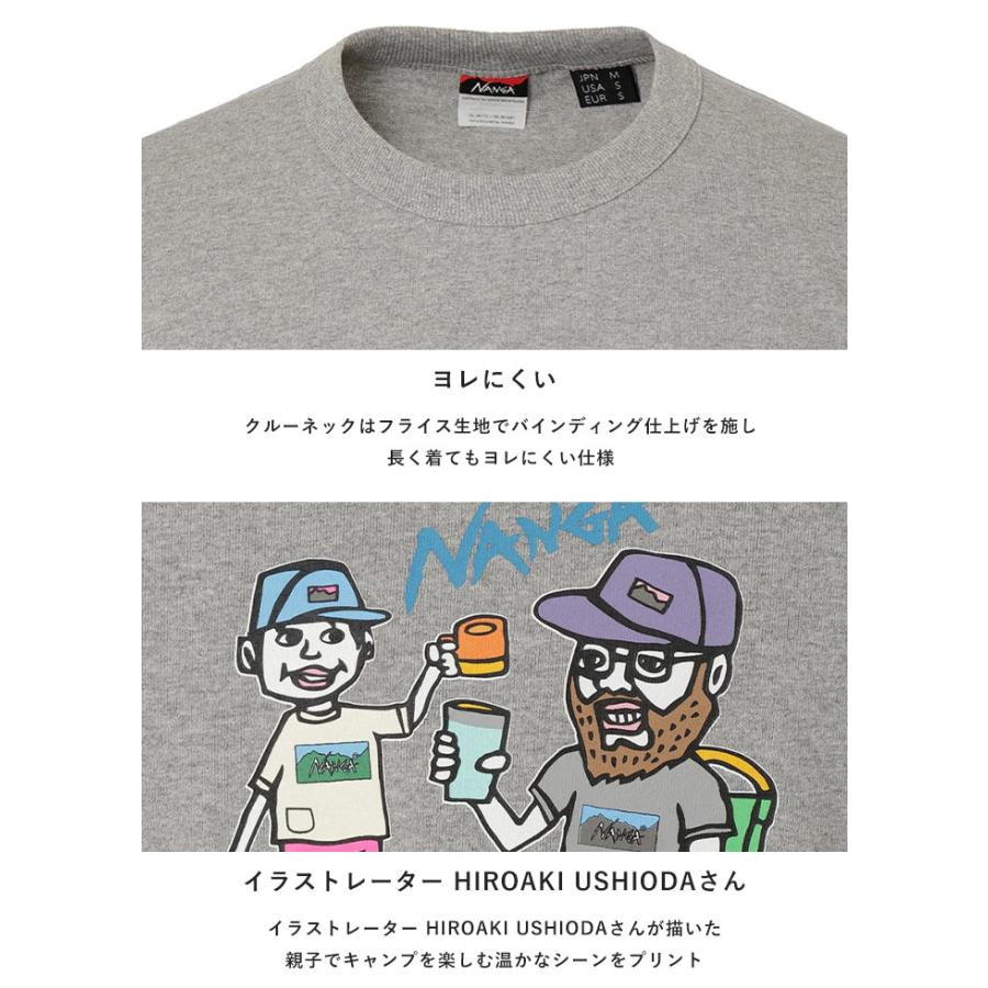 NANGA 2025春夏新作 ナンガ Tシャツ 半袖 トップス エコ