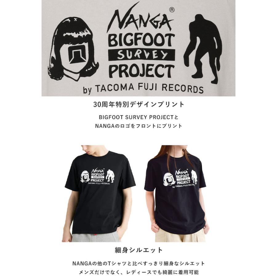 NANGA ナンガ トップス Tシャツ TACOMA FUJI BIGFOOT タコマフジ NANGA ナンガ トップス Tシャツ TACOMA FUJI BIGFOOT タコマフジ