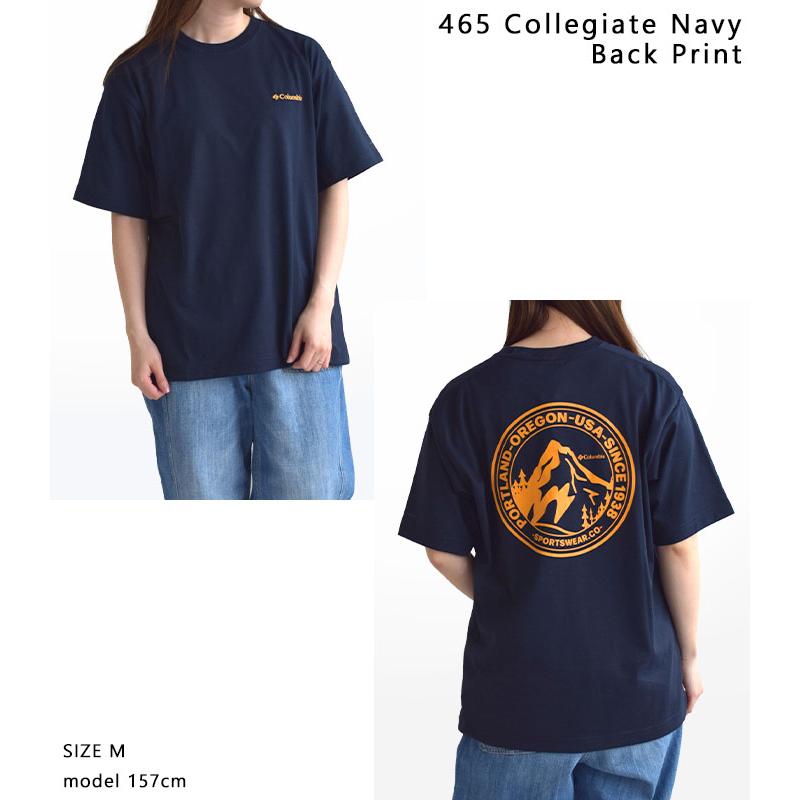 Columbia 2025春夏新作 コロンビア 半袖 Tシャツ 吸湿速乾 UVカット 
