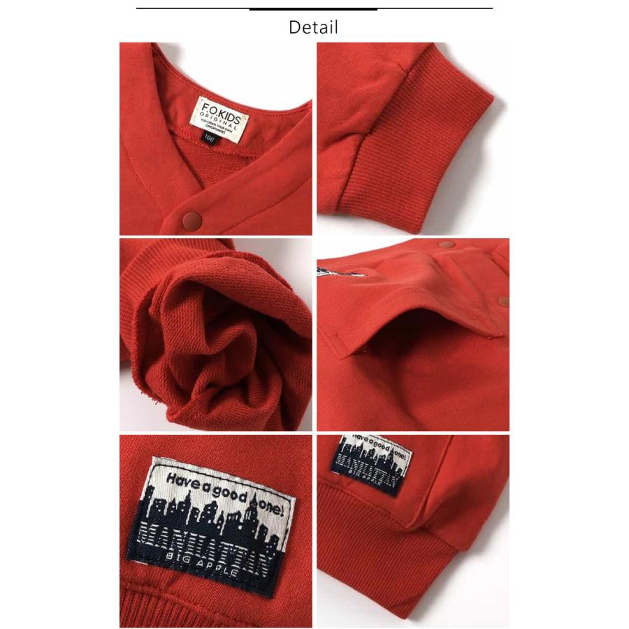 F.O.KIDS 2025秋冬新作 カーディガン キッズ 男の子 女の子 長袖