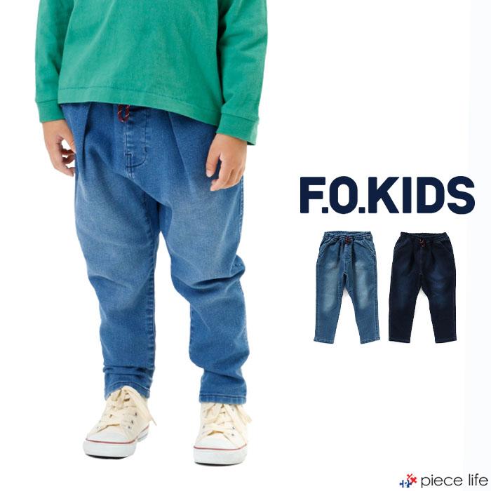 F.O.KIDS キッズ パンツ デニム すぽ軽やわらかパンツ 男の子 女の子 