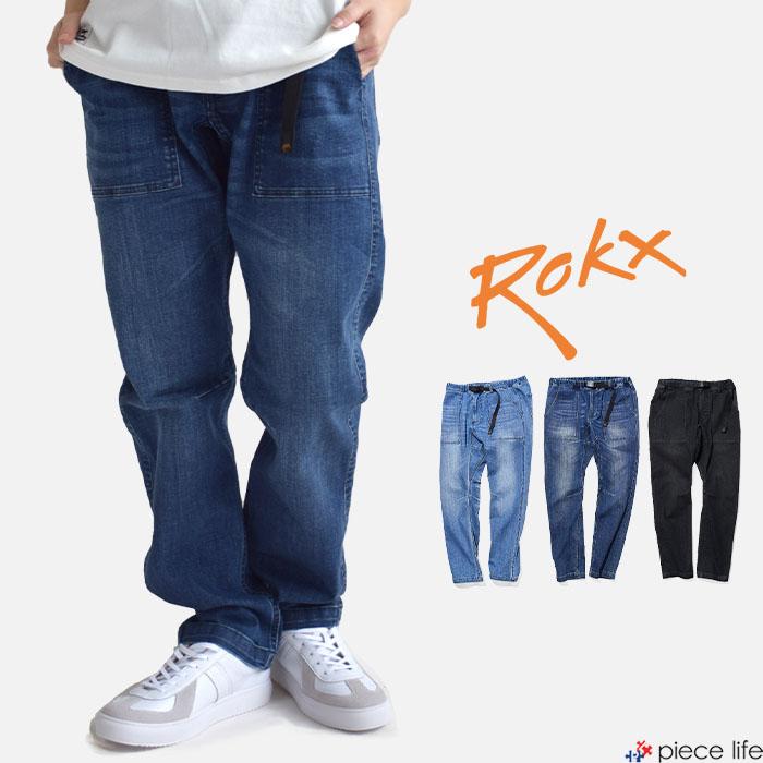 ROKX 2025春夏新作 ロックス ボトムス パンツ デニム ストレッチ ROKX 2025春夏新作 ロックス ボトムス パンツ デニム ストレッチ