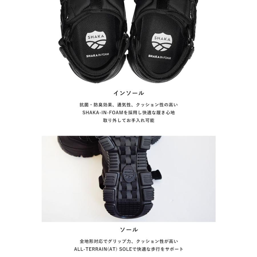 SHAKA 2024秋冬新作 シャカ サンダル スニーカーサンダル メンズ SHAKA 2024秋冬新作 シャカ サンダル スニーカーサンダル メンズ