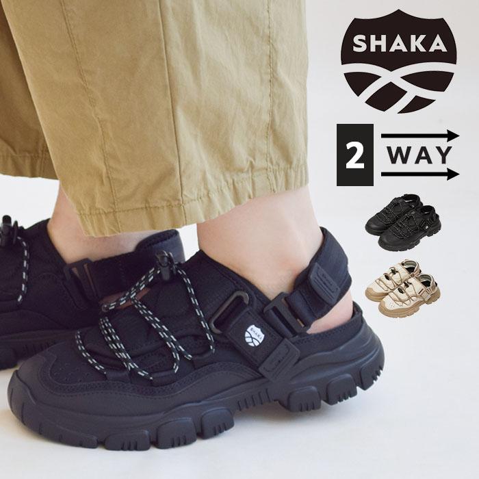 SHAKA 2025秋冬新作 シャカ スニーカー サンダル レディース