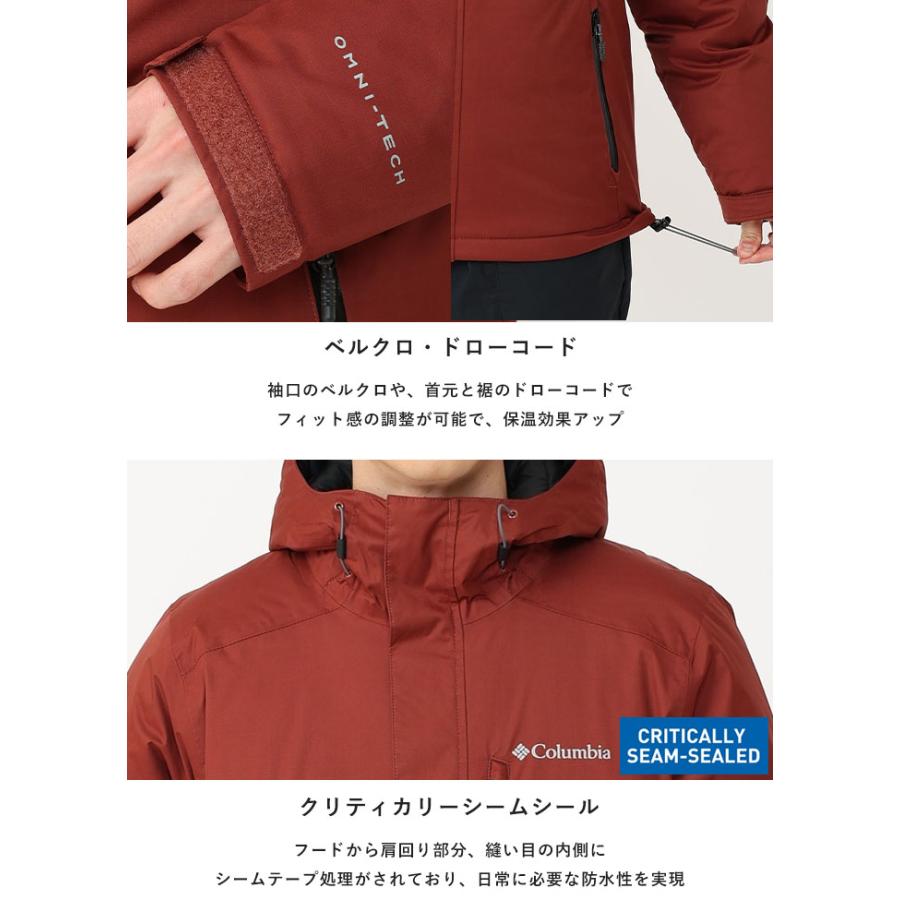 Columbia 赤 防水ジャケット ファー付き Columbia 赤 防水ジャケット ファー付き 【公式通販】
