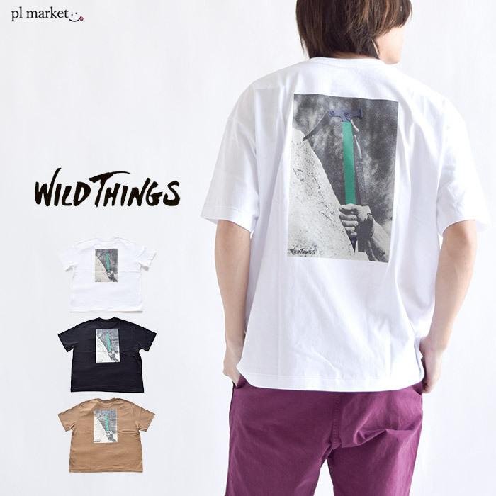 tシャツ 「WILDTHINGS / ワイルドシングス」 SEERSUCKER HENRY POCKET T レディース WILD THINGS tシャツ 「WILDTHINGS / ワイルドシングス