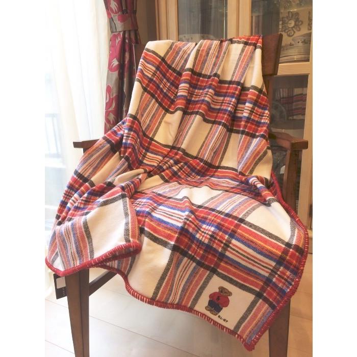 Ralph Lauren ひざ掛け ラルフローレンホーム プレゼント コットン ベアー刺繍付大判ひざ掛け ブランケット綿毛布 ホワイト マルチプレード No 5687 5687 Piece Of La 通販 Yahoo ショッピング