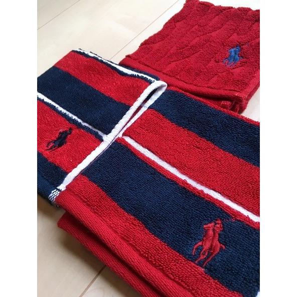 Ralph Lauren Home ラルフローレン ホーム ポニー刺繍付 ミニタオル ３点セット タオルハンカチ レッド ネイビー No 5697 5697 Piece Of La 通販 Yahoo ショッピング