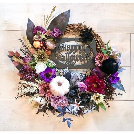 最新人気 玄関リース 花 造花 ギフト 大型リース ハロウィン リース19 13 レター プレート 45x46cm No Wreath 150 Wreath 150 Piece Of La 通販 Yahoo ショッピング 上質で快適 Mobile Scotturb Com