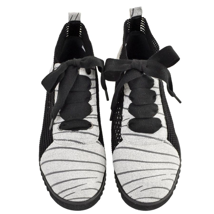 レディース 靴 カジュルシューズ プッティーローズ 日本製 ウェッジソール 3E ナイロンメッシュ チャッカブーツ 送料無料 アイスグレー