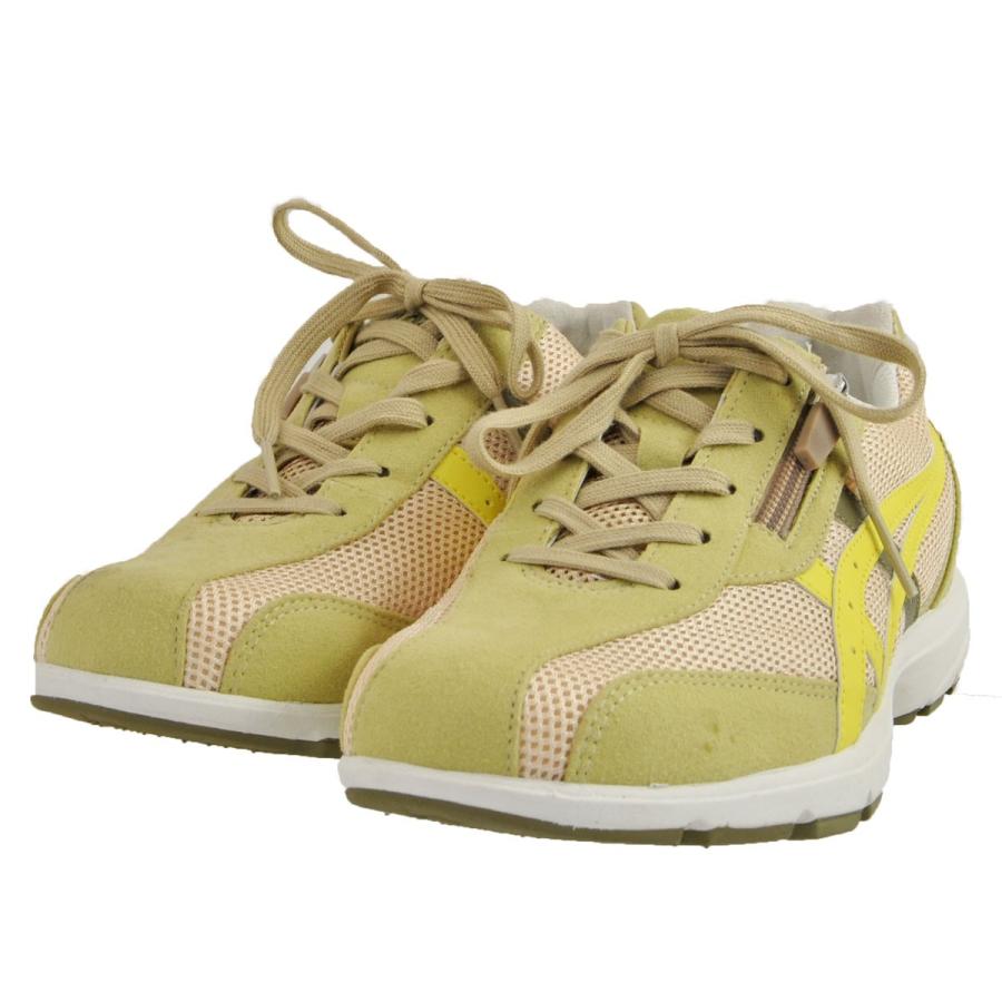 レディース 靴 スニーカー ウォーキングシューズ アシックス ハダシウォーカー 送料無料 ベージュ イエロー Tdw725 0566 Tdw725 0566 シューズピエyahooストア 通販 Yahoo ショッピング