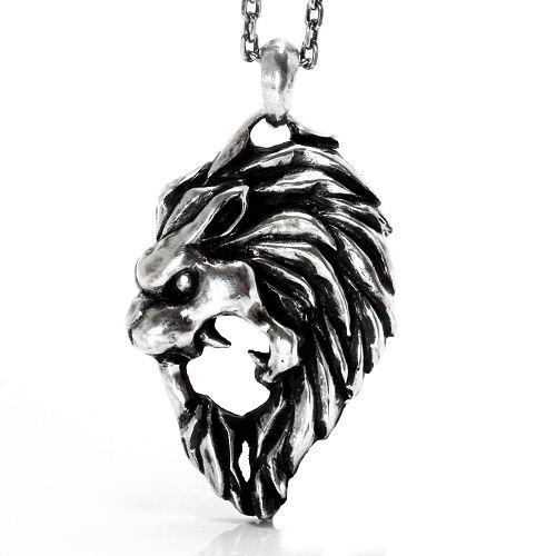 ライオンネックレス メンズ ペンダント シルバー925 獅子 44ROCK ライオンネックレス メンズ ペンダント シルバー925 獅子 44ROCK