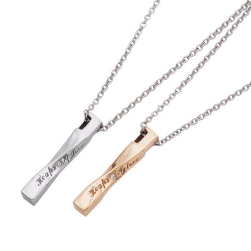 サージカルステンレスペアネックレス レディース メンズ 棒ペンダント 天然ダイヤモンド b Gpsd75ja アクセサリーショップ Piena 通販 Yahoo ショッピング