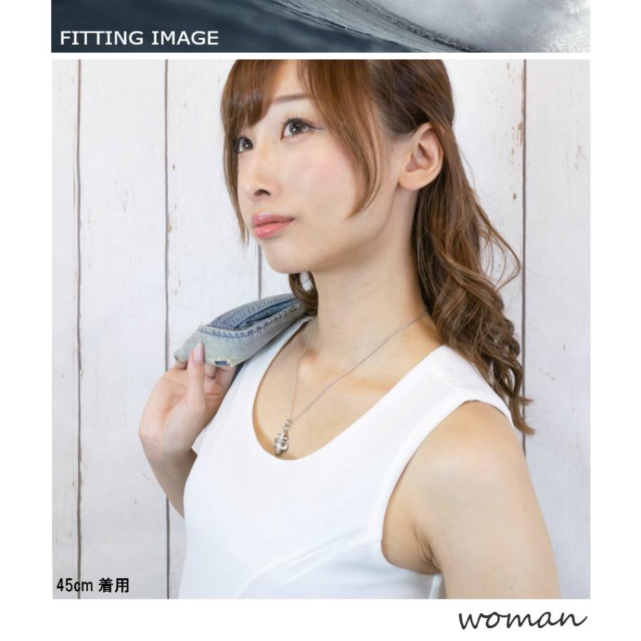 ネックレス 百合の紋章 ハワイアンジュエリー サージカルステンレス 金属アレルギー対応