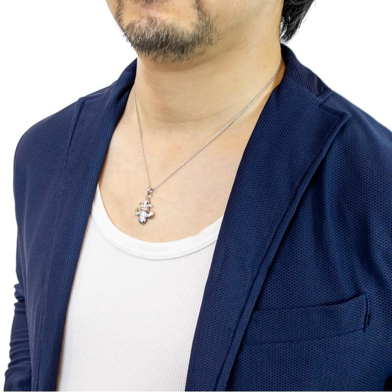 ネックレス 百合の紋章 ハワイアンジュエリー サージカルステンレス 金属アレルギー対応