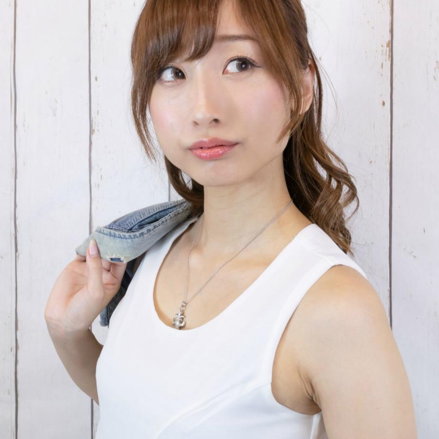 ネックレス 百合の紋章 ハワイアンジュエリー サージカルステンレス 金属アレルギー対応