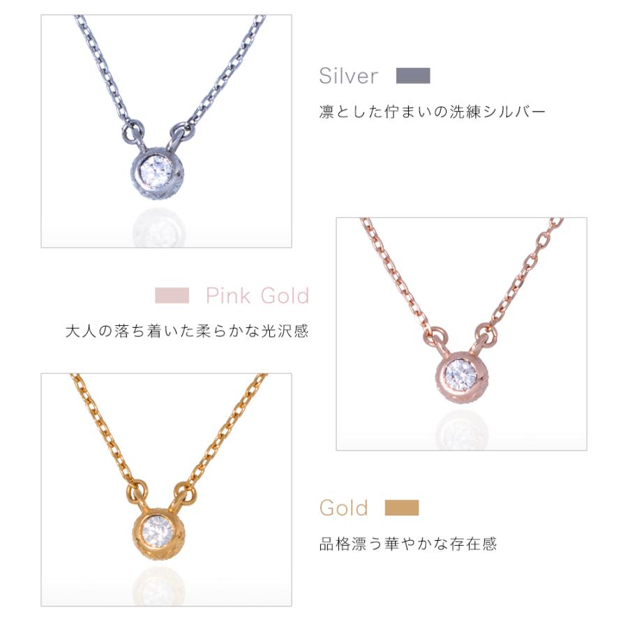 一粒ネックレス ハワジュ キュービックジルコニア サージカルステンレス316L プルメリア フクリン 金属アレルギー対応 爆買の画像
