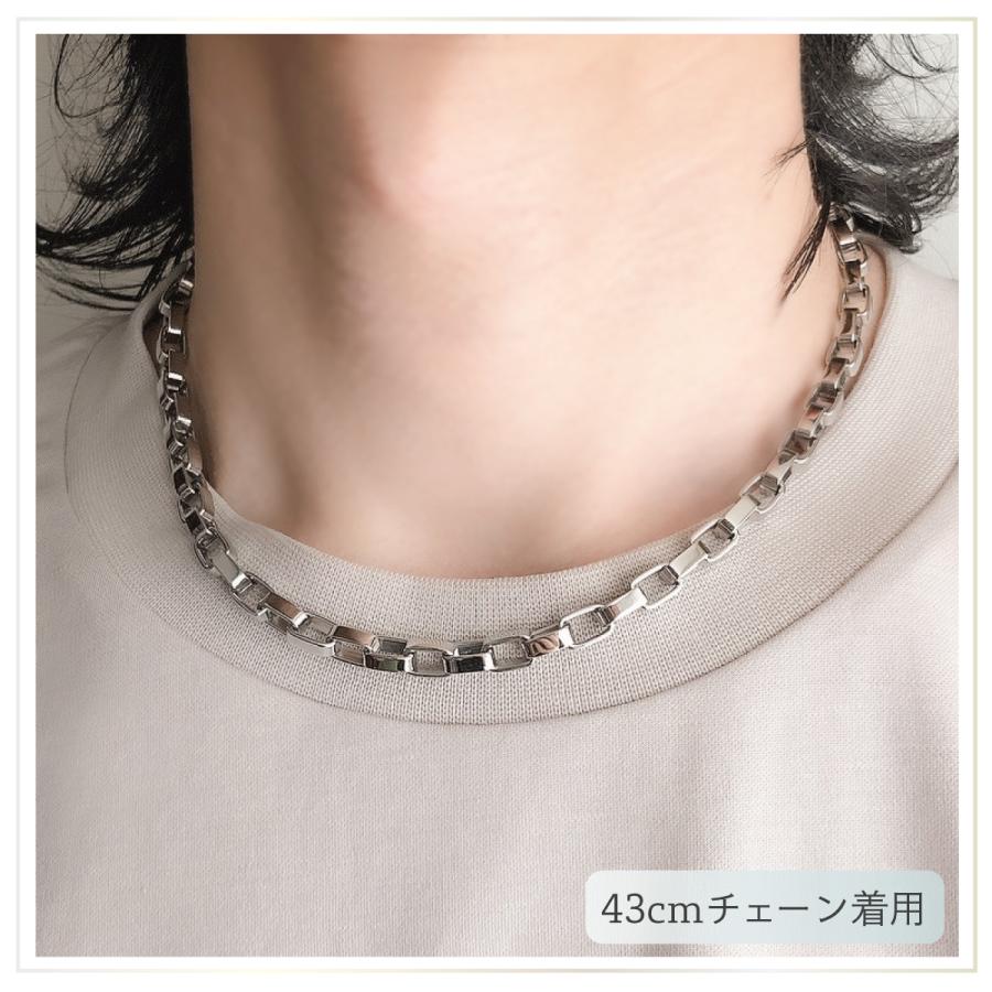ネックレス レディース メンズ サージカルステンレス316L製 幅広