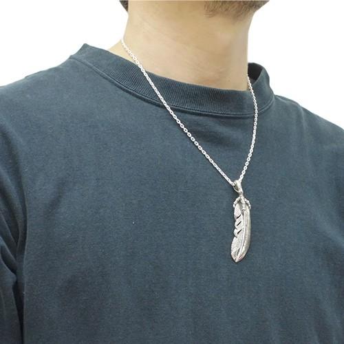 フェザーネックレス メンズ ペンダント シルバー925 羽根 鷹の爪 フェザーネックレス メンズ ペンダント シルバー925 羽根 鷹の爪