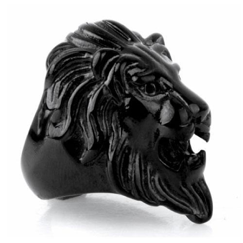 リング サージカルステンレス製 ライオン 獅子 動物 アニマルモチーフ