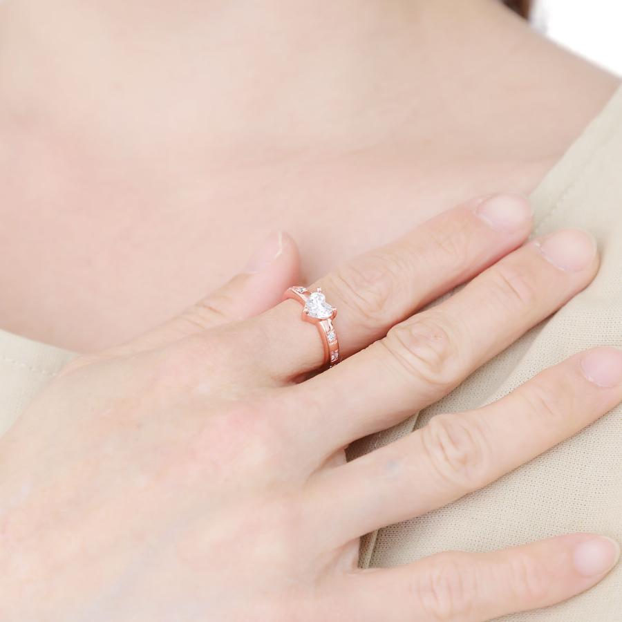 高品質キュービックジルコニアクローバーバングル＋リング セット ali-1924489.jpg