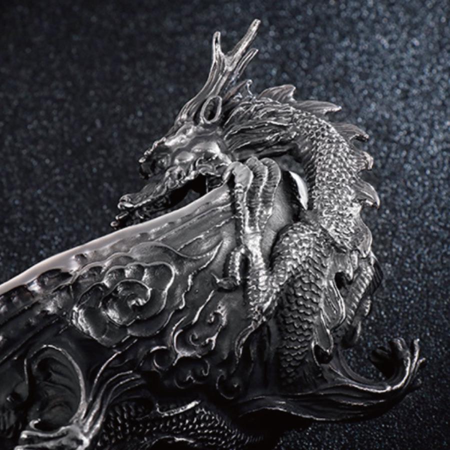 灰皿 ステンレス鋼 ドラゴン 龍 小物入れ アクセサリー収納 お香 香炉 