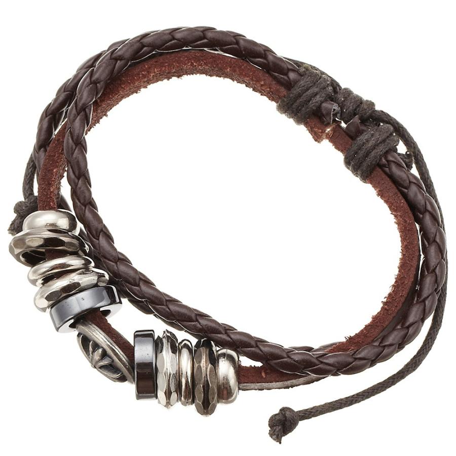 黒人 見つけた 全部 革 紐 ブレスレット メンズ Appspsy Org